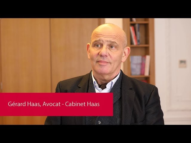 Gérard Haas, avocat au cabinet Haas (Paris)